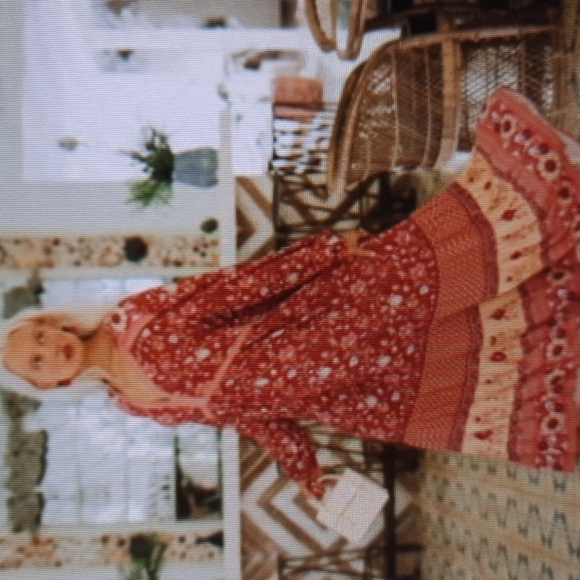 Spell and the Gypsy Portobello gown wine small - Picture 1 of 10